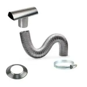 Kit Chaminé Aquecedor 80 X 1,5 M Power Flex