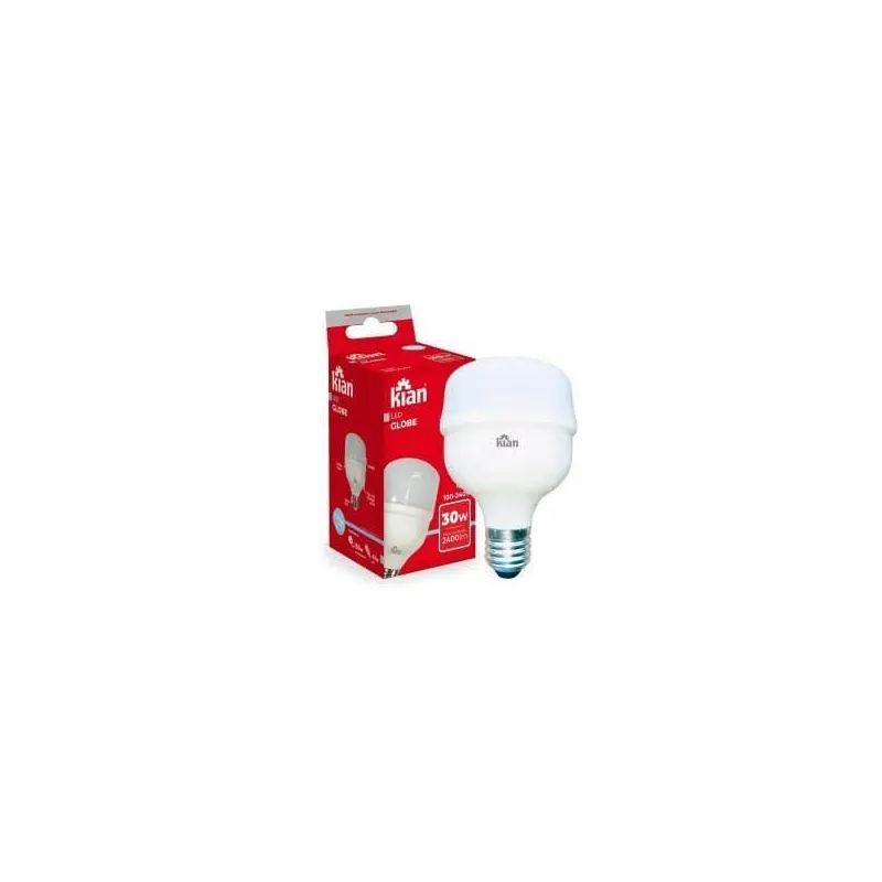 Lâmpada Led Globe 30W 6,5K Bivolt E27 Kian