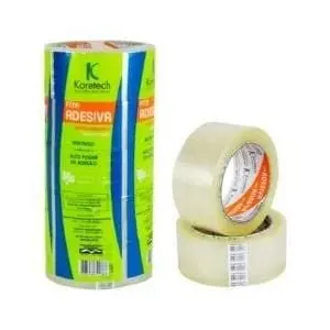 Fita Para Embalagens 45X40 Transparente Koretech