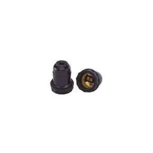 Bocal Para Abajour Preto Foxlux