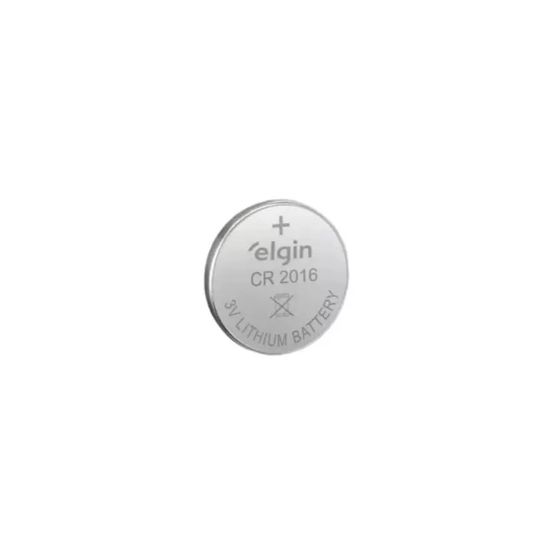 Bateria Botao Cr2016 3V Elgin