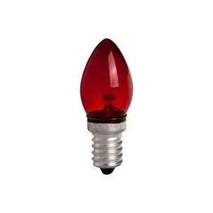 Lampada Chupeta 7W 127V E14 Vermelha Kian