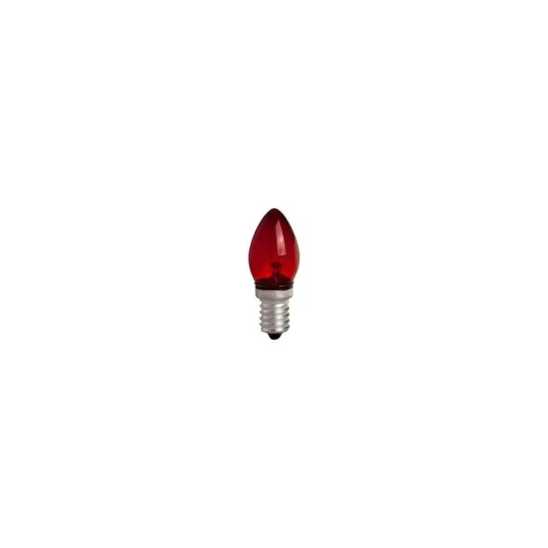 Lampada Chupeta 7W 127V E14 Vermelha Kian