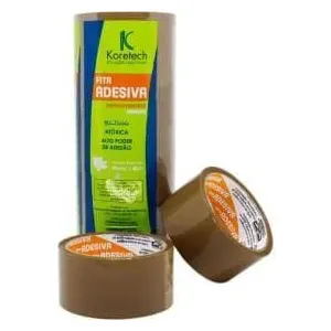 Fita Para Embalagens 45 X 40 Marrom Koretech