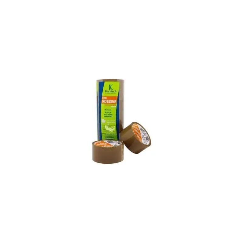 Fita Para Embalagens 45 X 40 Marrom Koretech