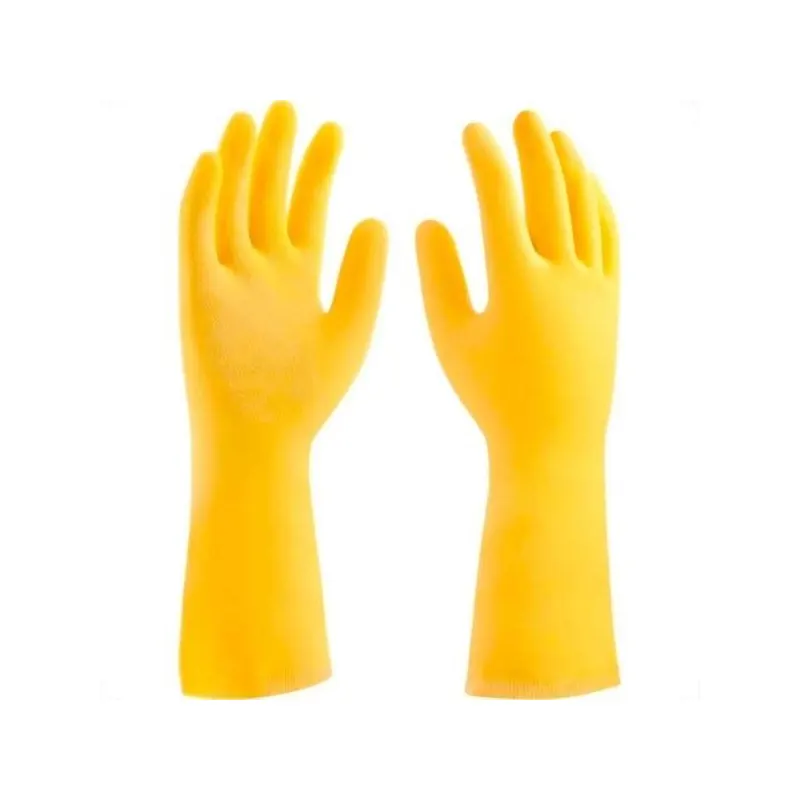 Luva Latex Amarela Grande 230-8 Mucambo