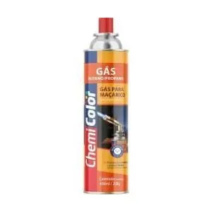 Refil Gas Para Macarico E Fogareiro 400 Ml Chemicolor