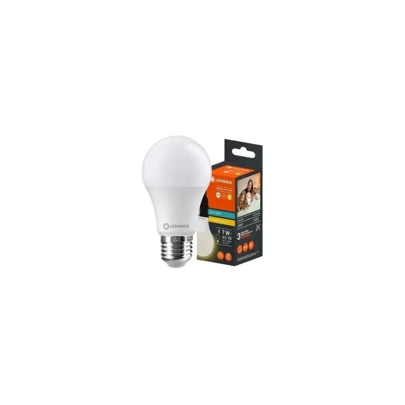 Lâmpada Led A40 7W E27 Bivolt Amarela Ledvance