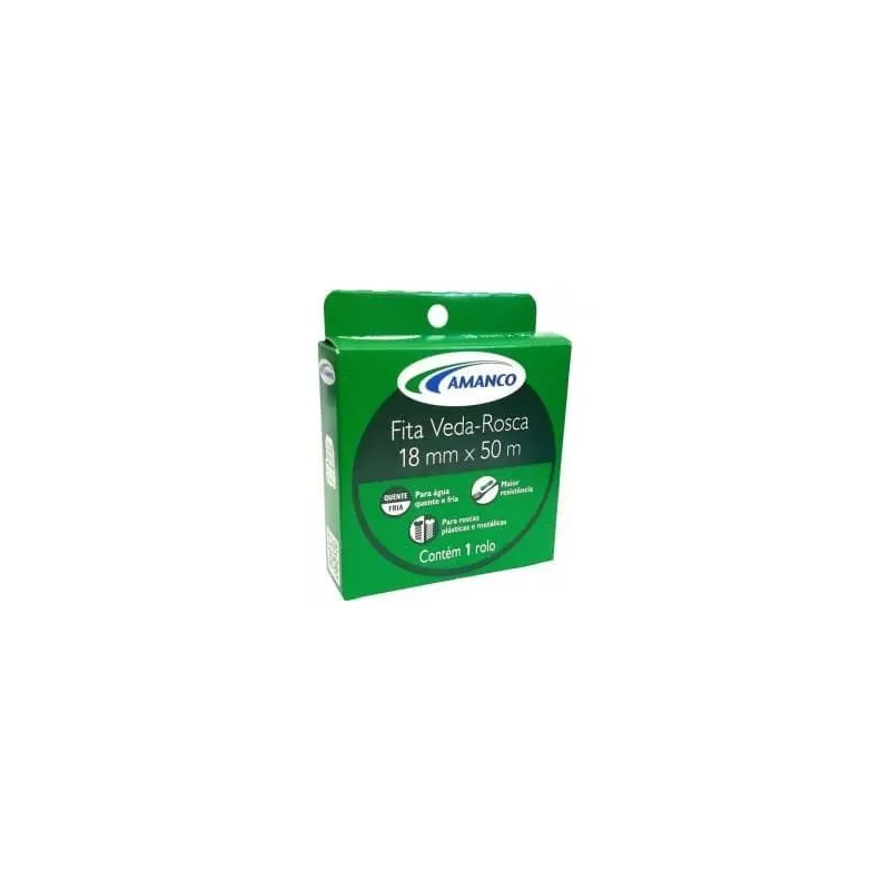 Fita Veda Rosca 18Mm X 50M Amanco