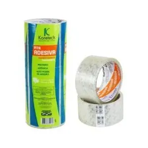 FITA ADESIVA KORETECH-24mm x 50m TRANSPARENTE