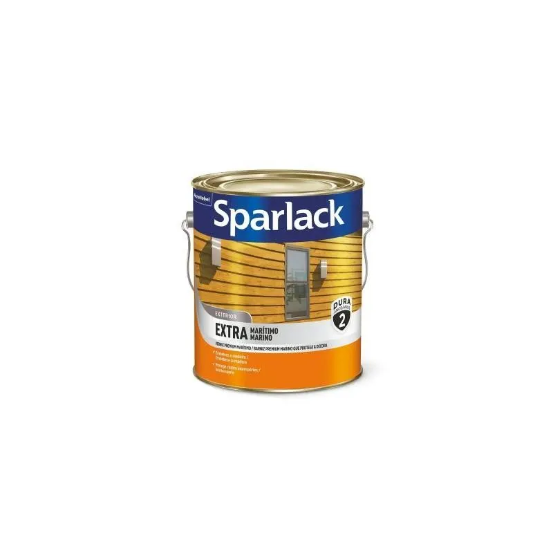 Verniz Maritimo Acetinado 1/4 Base Solvente Sparlack