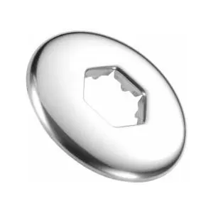 Canopla Sextavada De 1/2 Inox