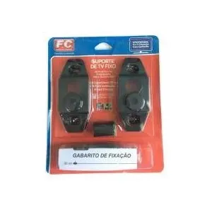Suporte Para Tv Fixo Universal 10" A 71" Preto Fc