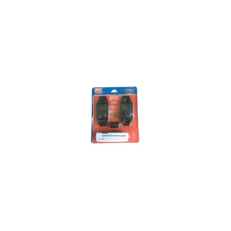 Suporte Para Tv Fixo Universal 10" A 71" Preto Fc