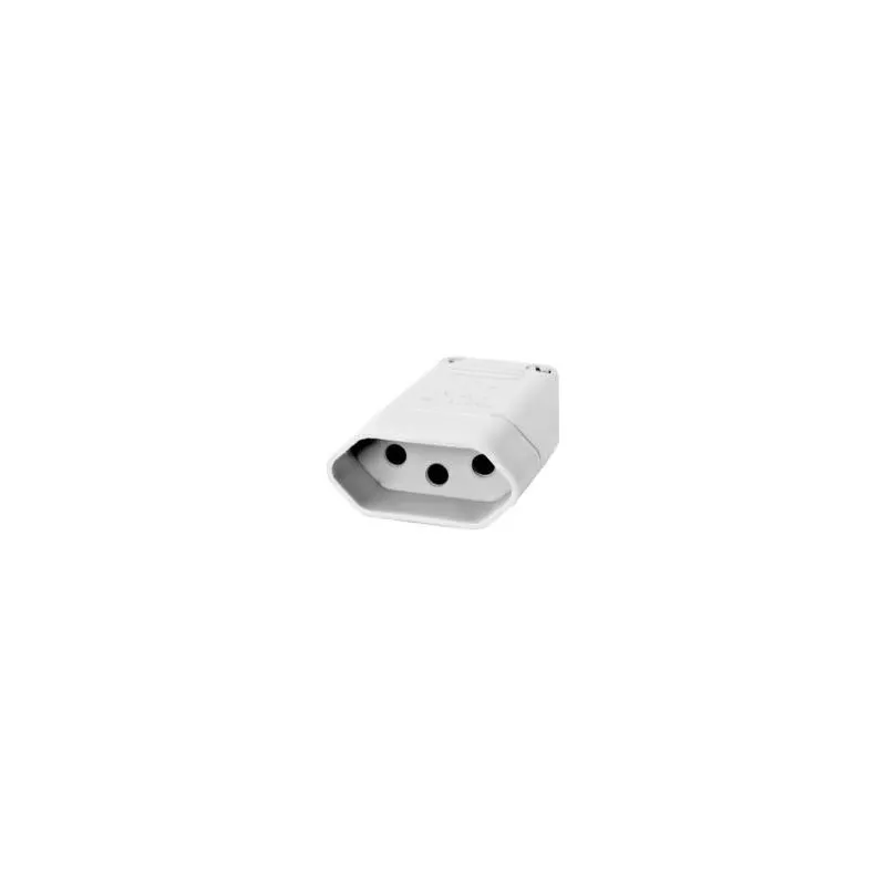 Pino Femea Tripolar 20A Branco 2046 Perlex