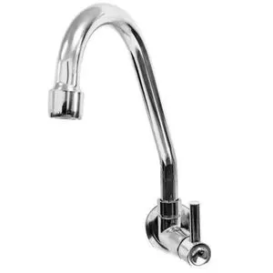 Torneira Parede Movel Metal Cromado C62 1170 Leao