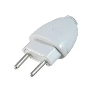 Pino Macho 2P 10A/250V Branco Daneva