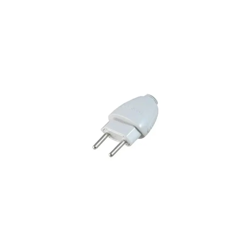 Pino Macho 2P 10A/250V Branco Daneva