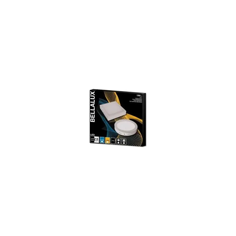Luminaria Led 18W Sobrepor Redonda Branca Bivolt Bellalux